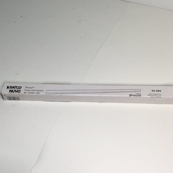 Satco Nuvo Thread Undercabinet LED Lighting 30" White NIB - Picture 1 of 4